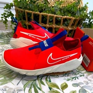New Nike Unisex 7 Youth Child’s Flex Runner 2 GS Running Shoes Vibrant Sneakers